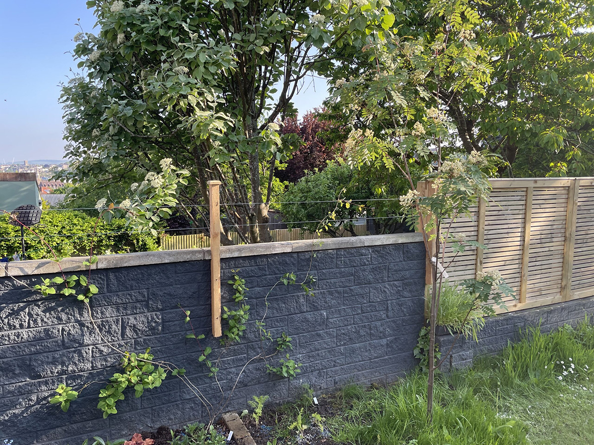 dave robbins builder bristol garden wall